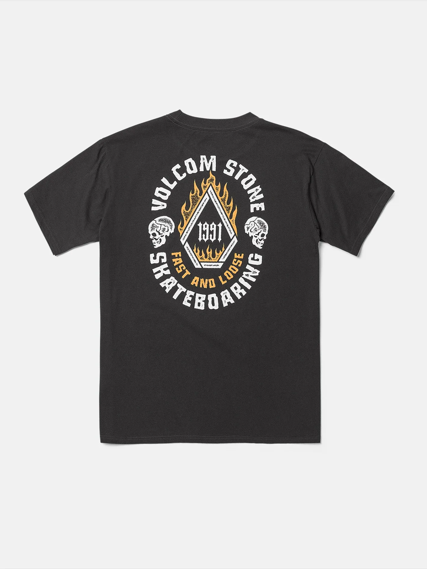 Skate Vitals Fast N Loose Short Sleeve Tee - Stealth sold by Volcom product image thumbnail 4