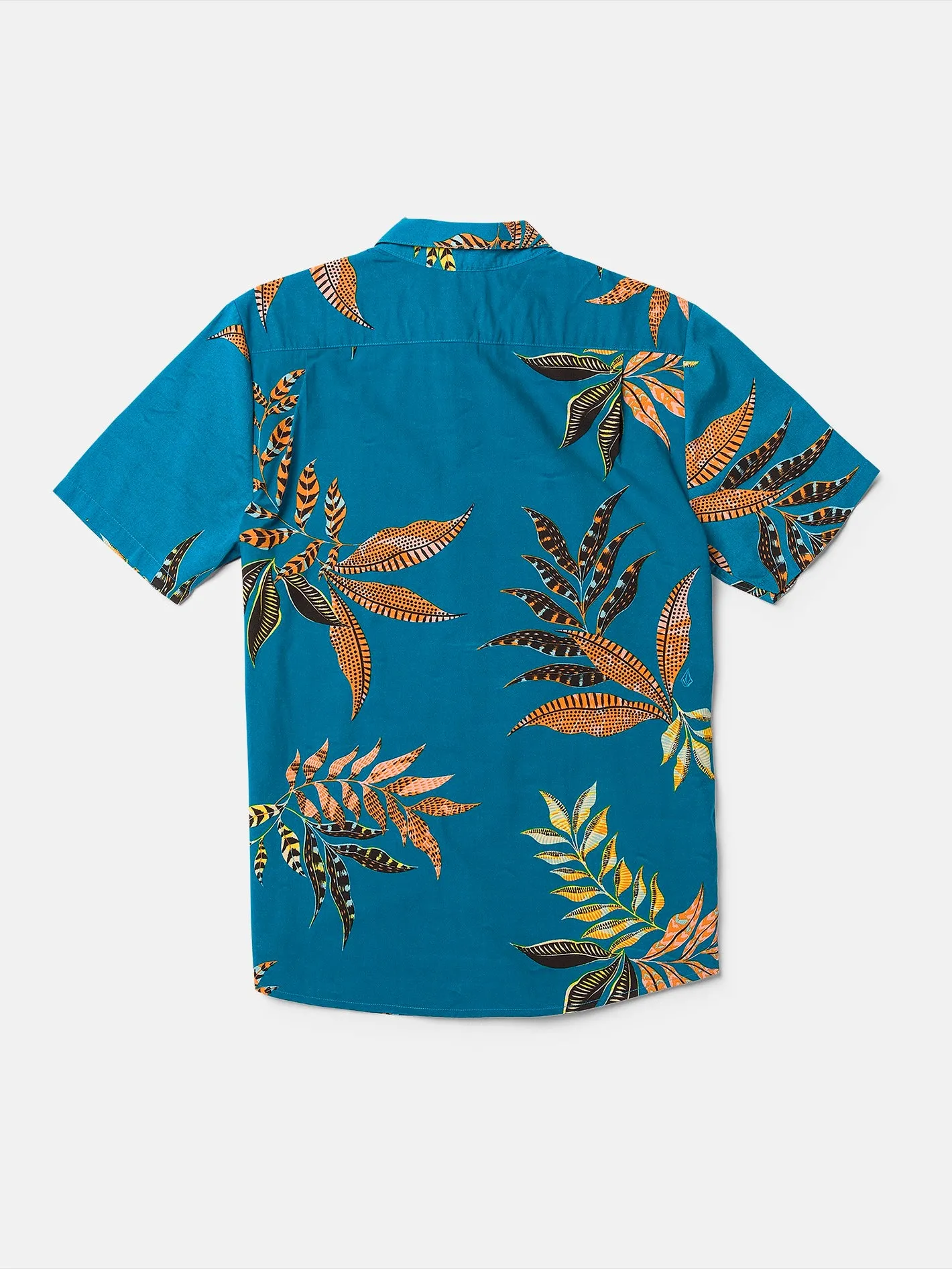 Paradiso Floral Short Sleeve Shirt - Ocean Teal sold by Volcom product image thumbnail 2