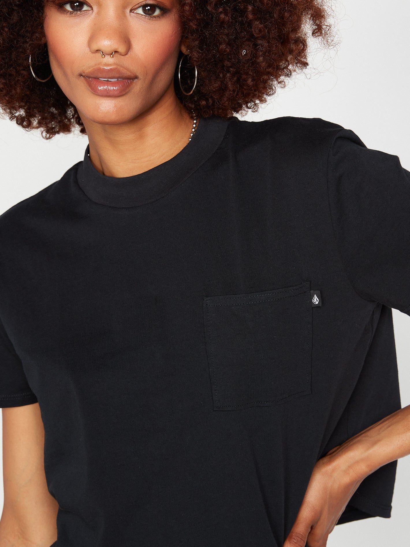 Pocket Dial Short Sleeve Tee - Black sold by Volcom