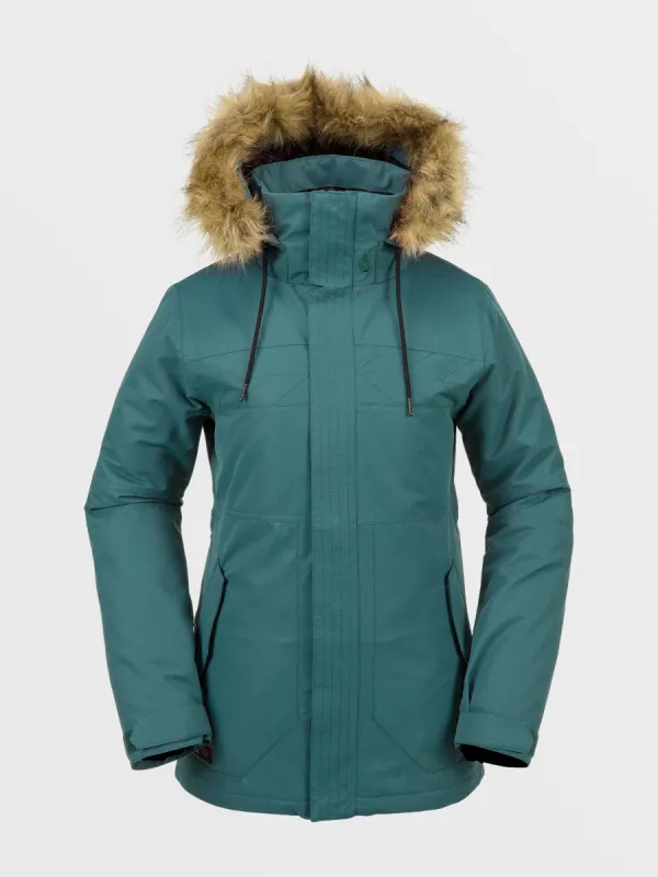 Womens Fawn Insulated Jacket - Balsam sold by Volcom