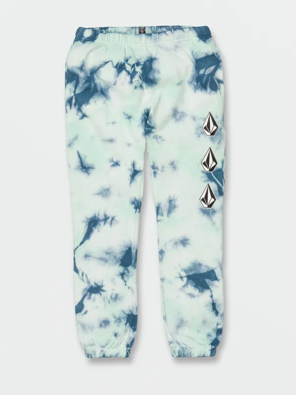 Big Boys Iconic Stone Plus Fleece Pants - Temple Teal sold by Volcom
