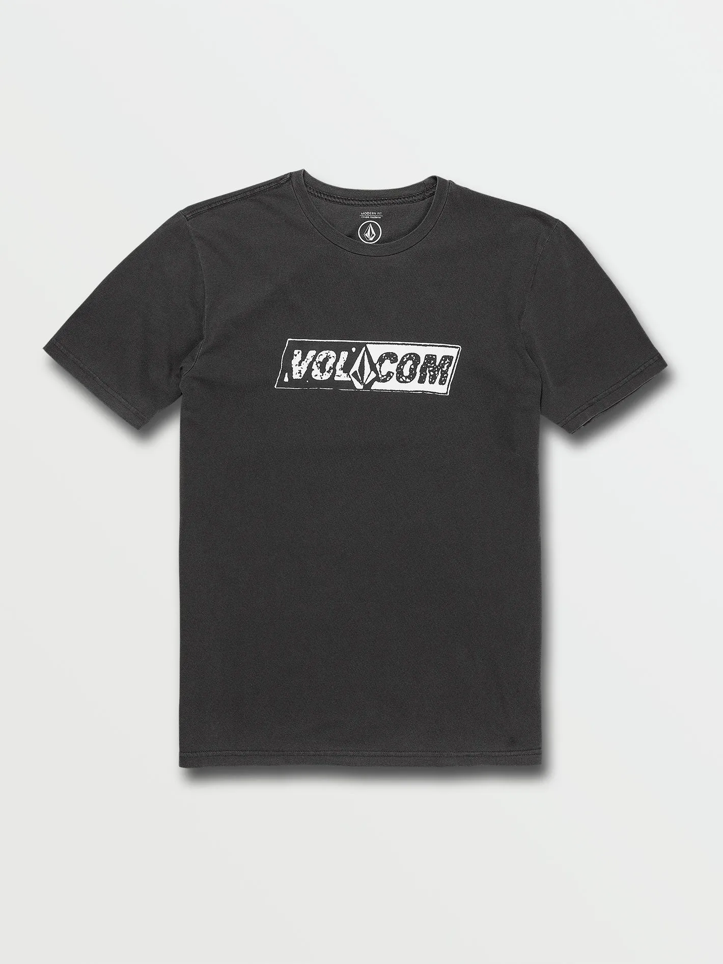 Stone Split Short Sleeve Tee - Black sold by Volcom