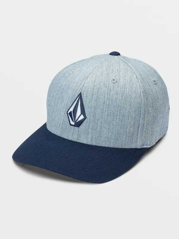 Full Stone Heather Flexfit Hat - Navy sold by Volcom