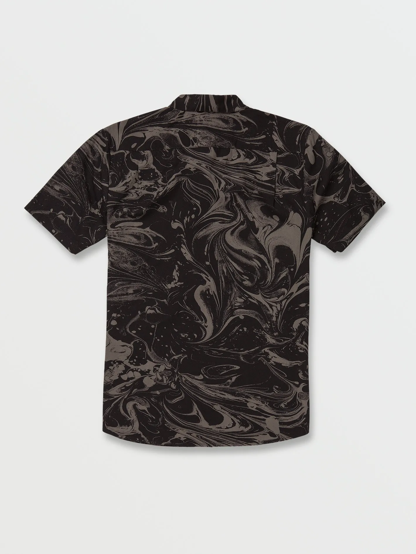Marble Short Sleeve Shirt - Black sold by Volcom product image thumbnail 2