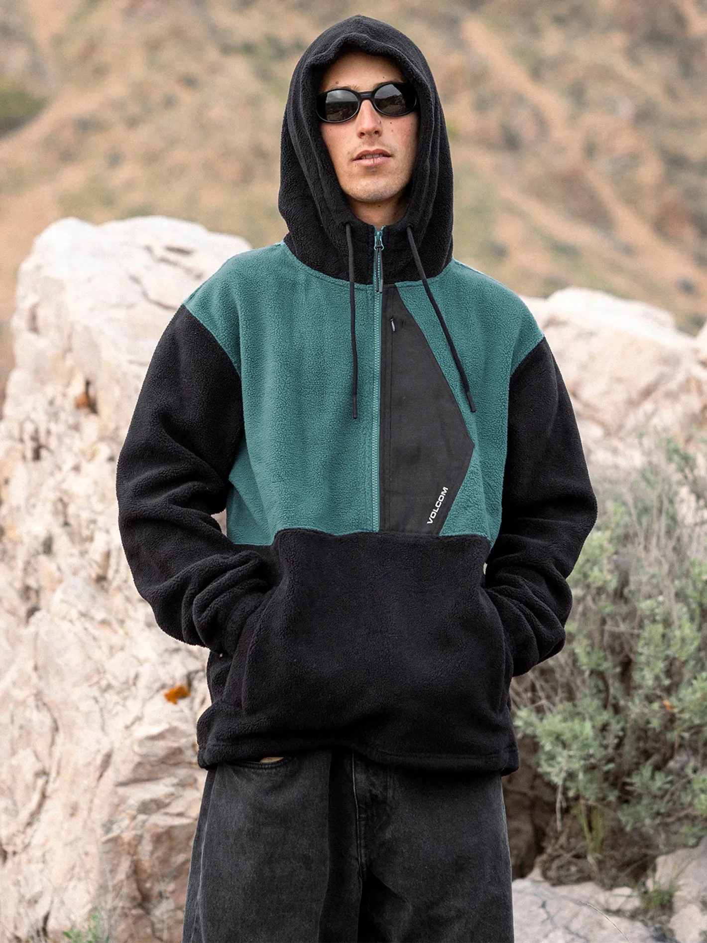 Unerstand Half Zip Hoodie - Ranger Green sold by Volcom