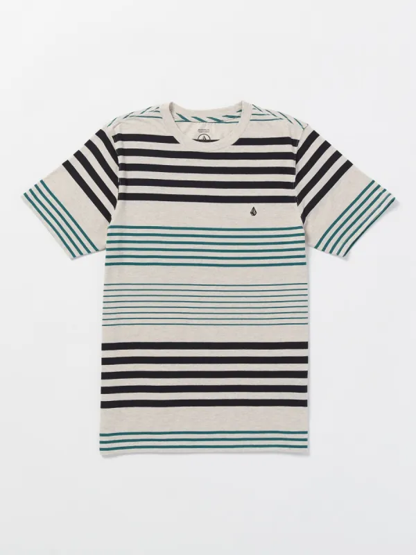 Beam Stone Crew Short Sleeve Shirt - Off White sold by Volcom