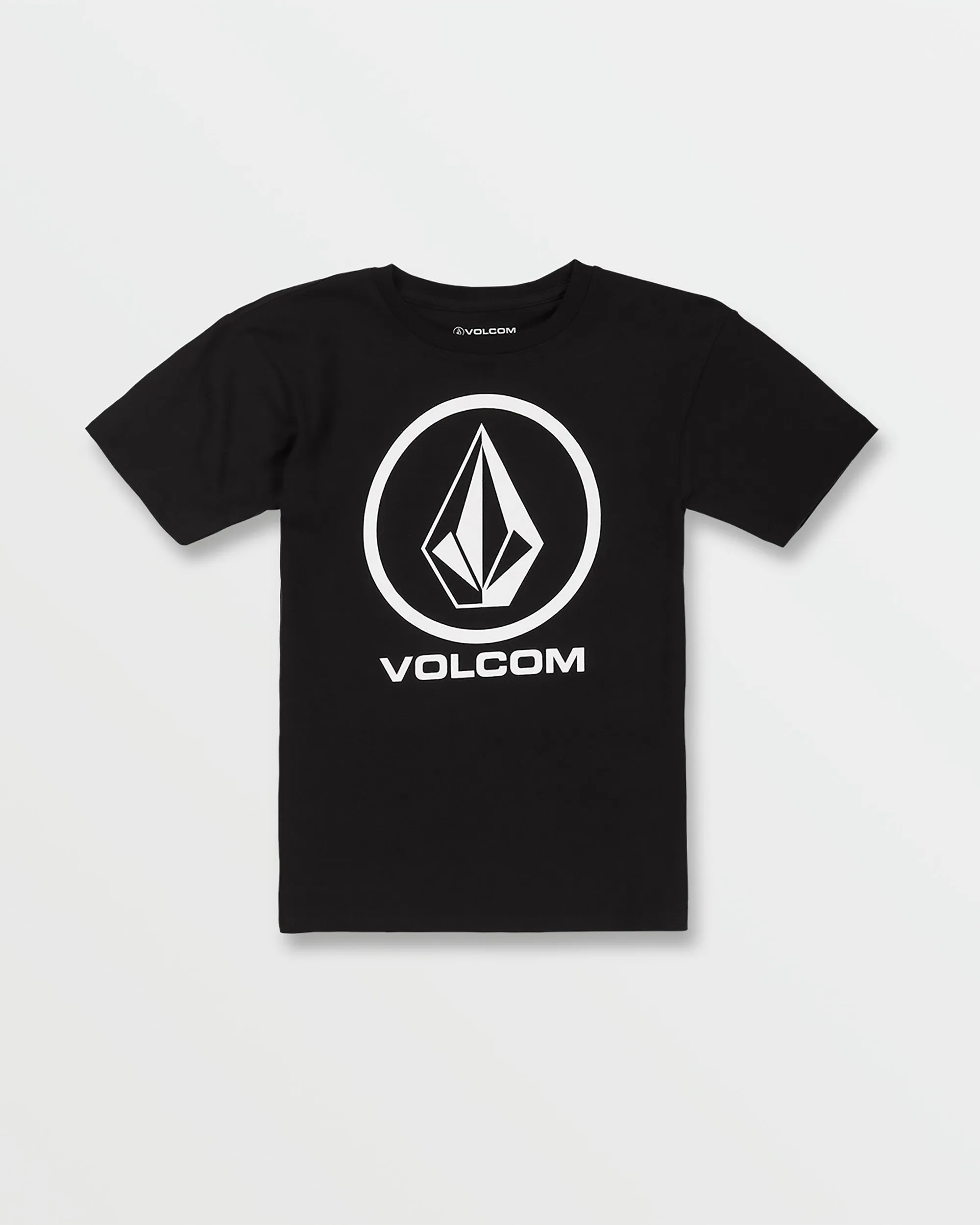 Little Boys Crisp Stone Short Sleeve Tee - Black sold by Volcom