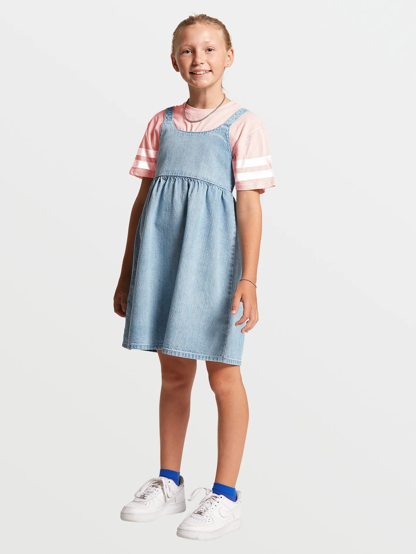 Big Girls Sunday Strut Dress - Pale Blue sold by Volcom