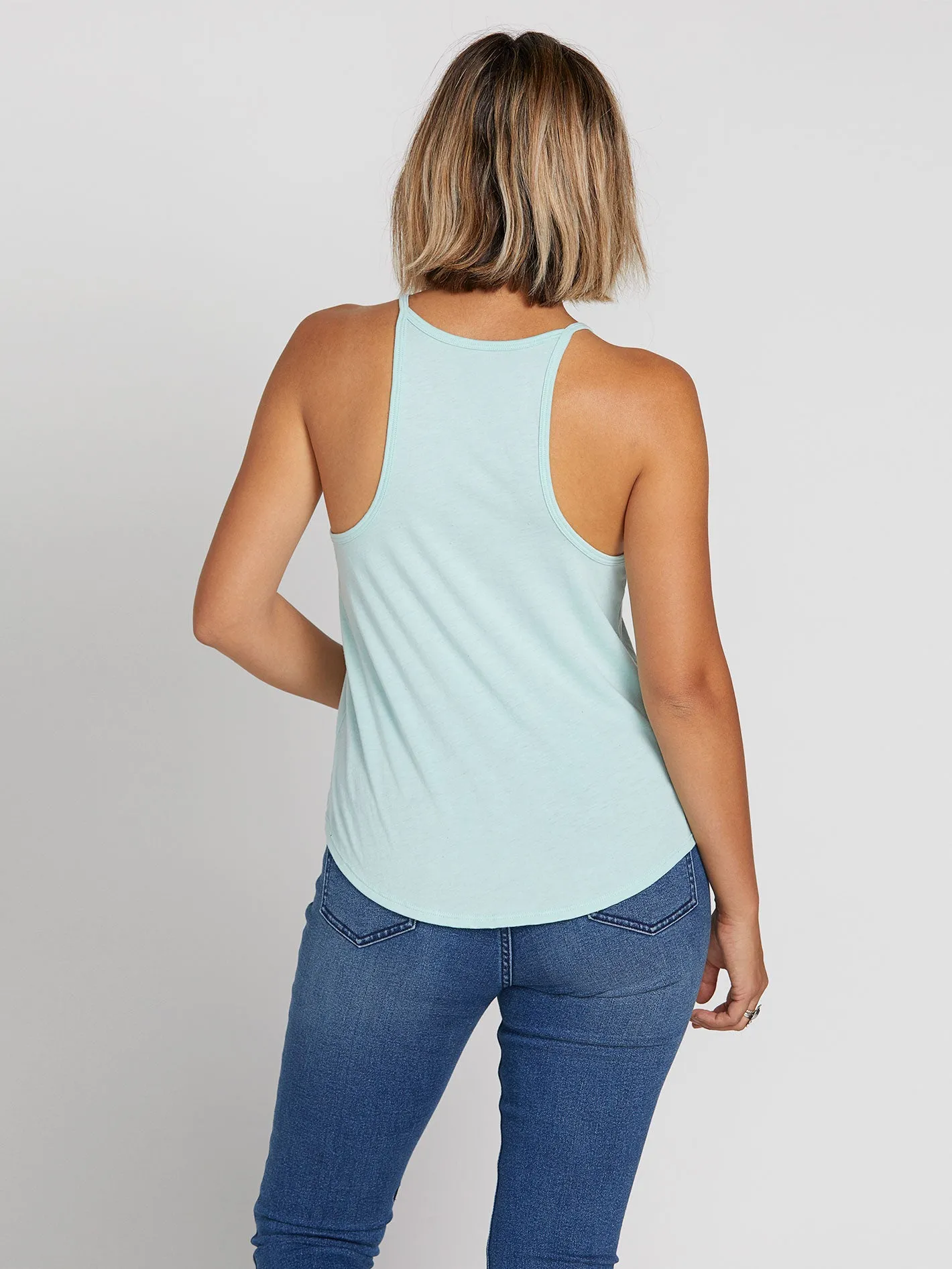 Palm Stone Breezin Tank - Mint sold by Volcom product image thumbnail 2