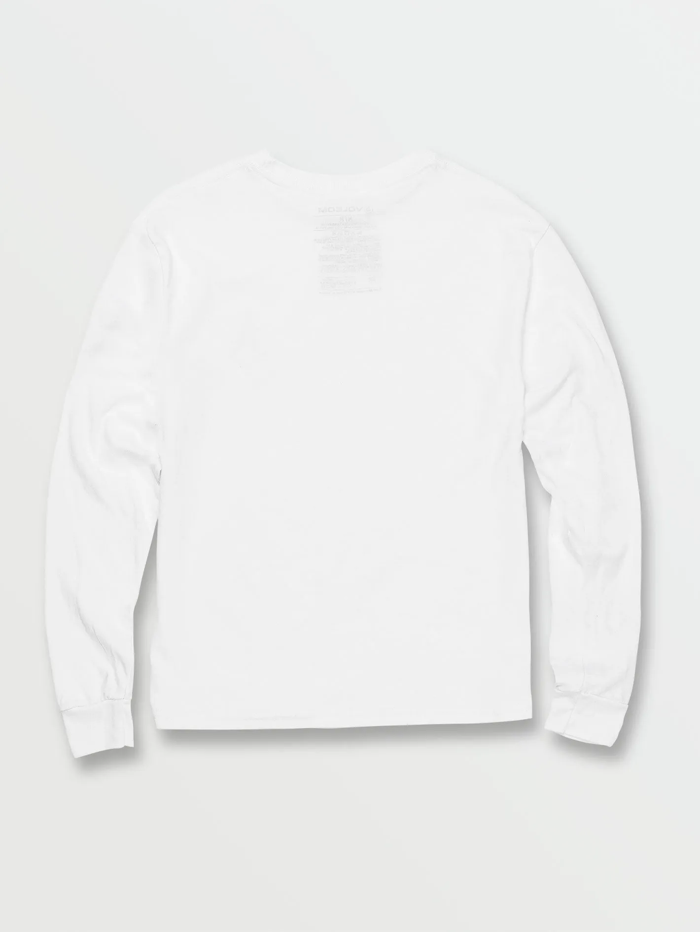 Big Boys Iconic Stone Long Sleeve Tee - White sold by Volcom product image thumbnail 2
