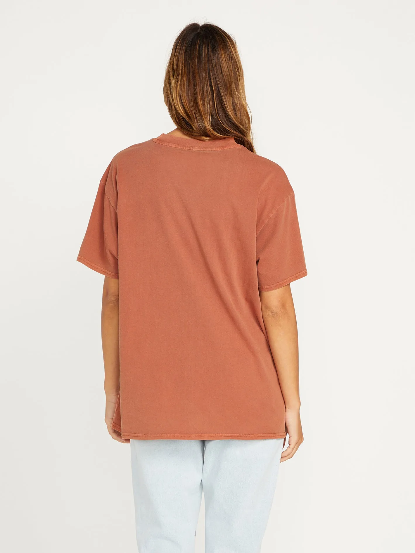 Stones Throw Tee - Dark Clay sold by Volcom product image thumbnail 2