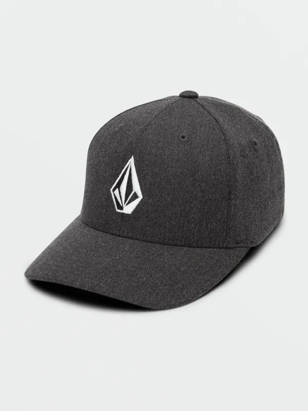 Big Boys Full Stone Heather Xfit Hat - Charcoal Heather sold by Volcom