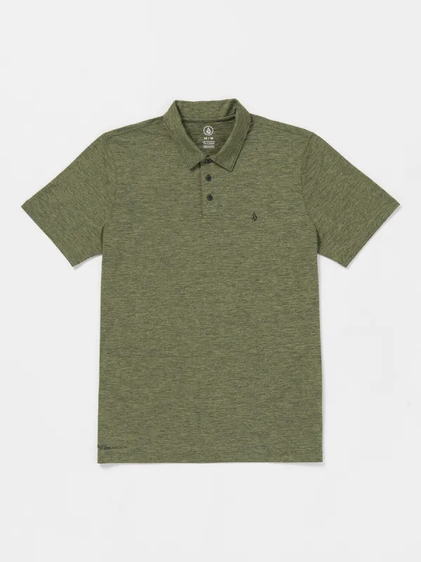 Hazard Pro Polo Short Sleeve Shirt - Vintage Green sold by Volcom