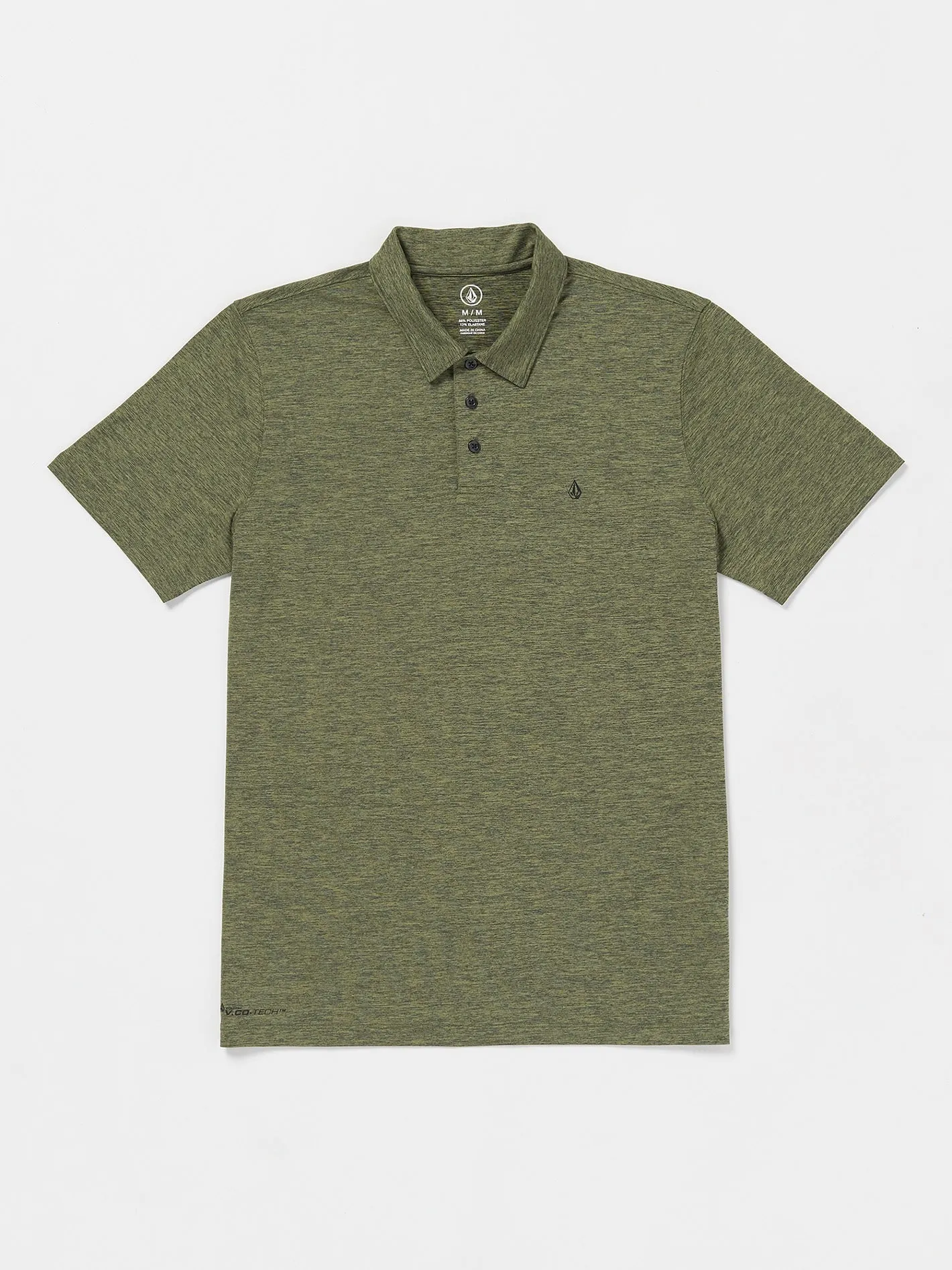 Hazard Pro Polo Short Sleeve Shirt - Vintage Green sold by Volcom