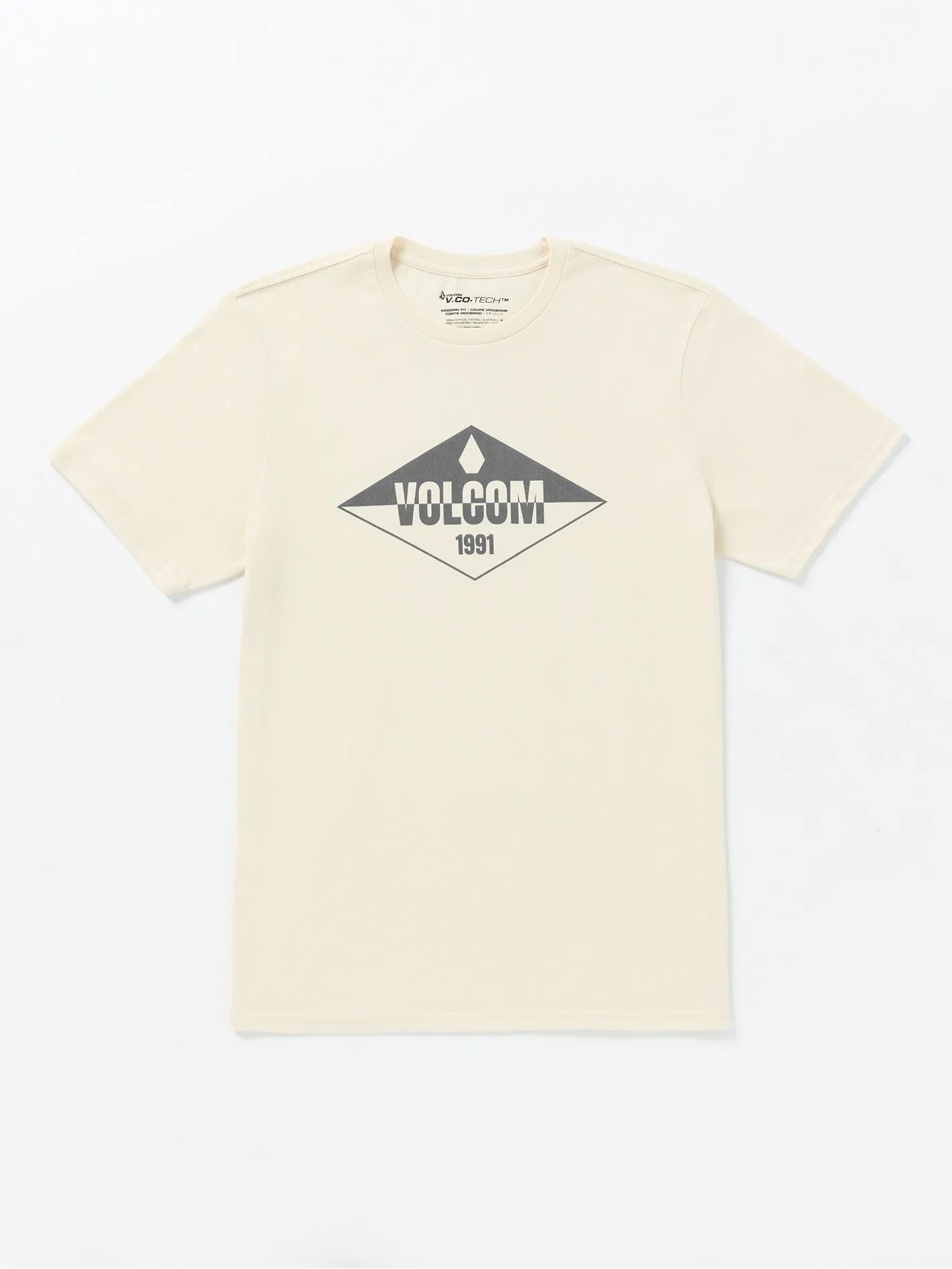 Stone Sane Tech Short Sleeve Tee - Cloud sold by Volcom
