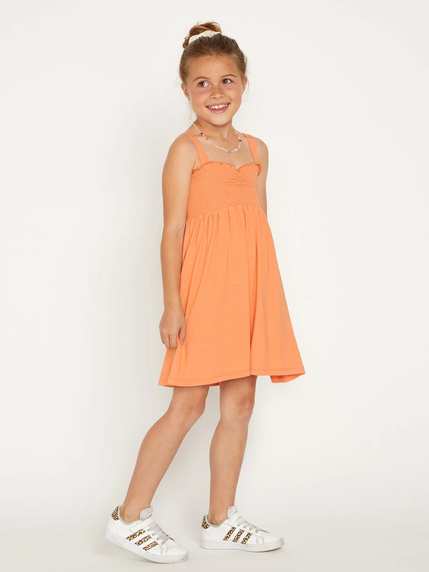 Girls Swingin Summer Dress - Papaya sold by Volcom product image thumbnail 3