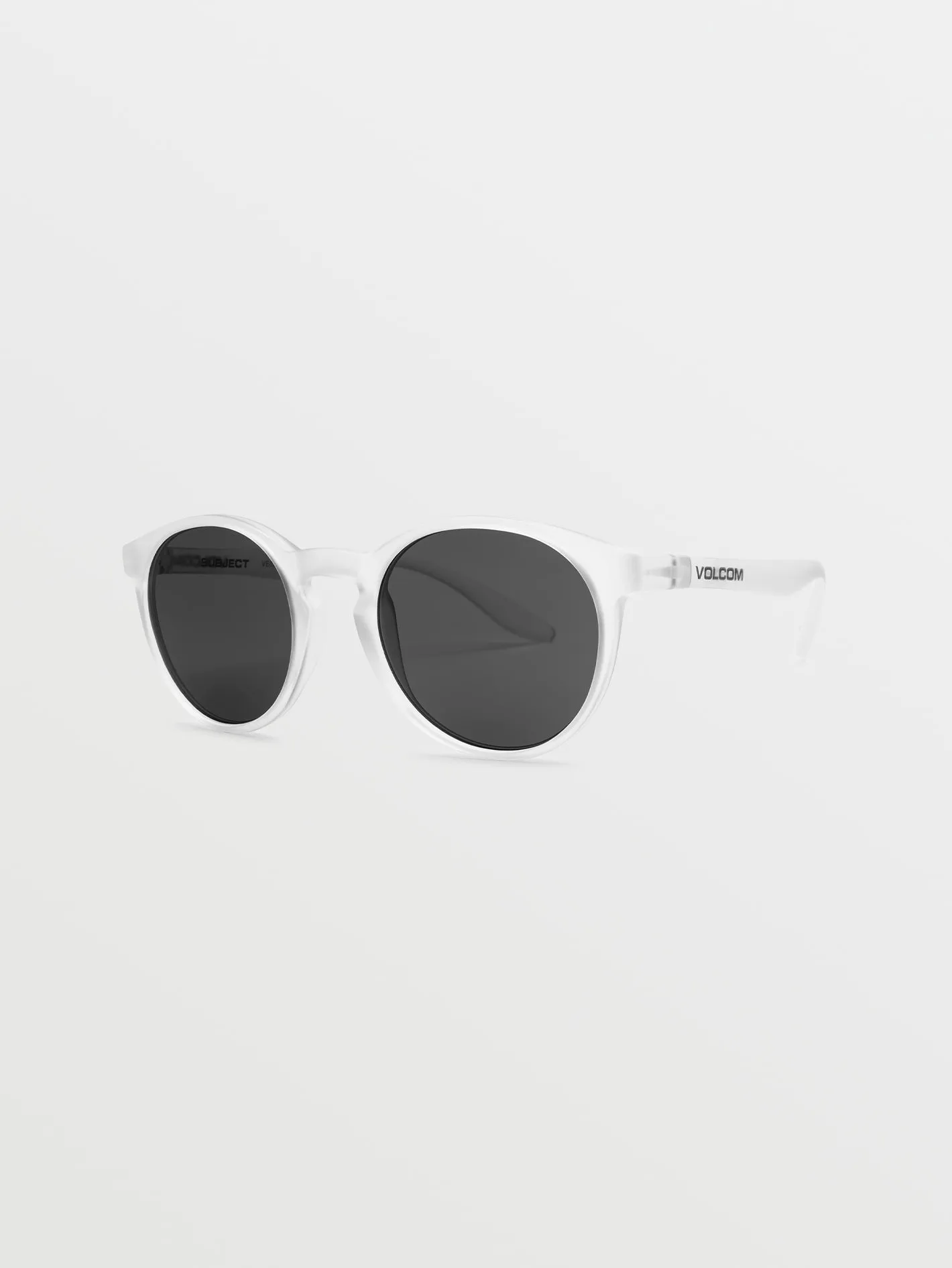 Subject Sunglasses - Matte Clear/Gray sold by Volcom product image thumbnail 5