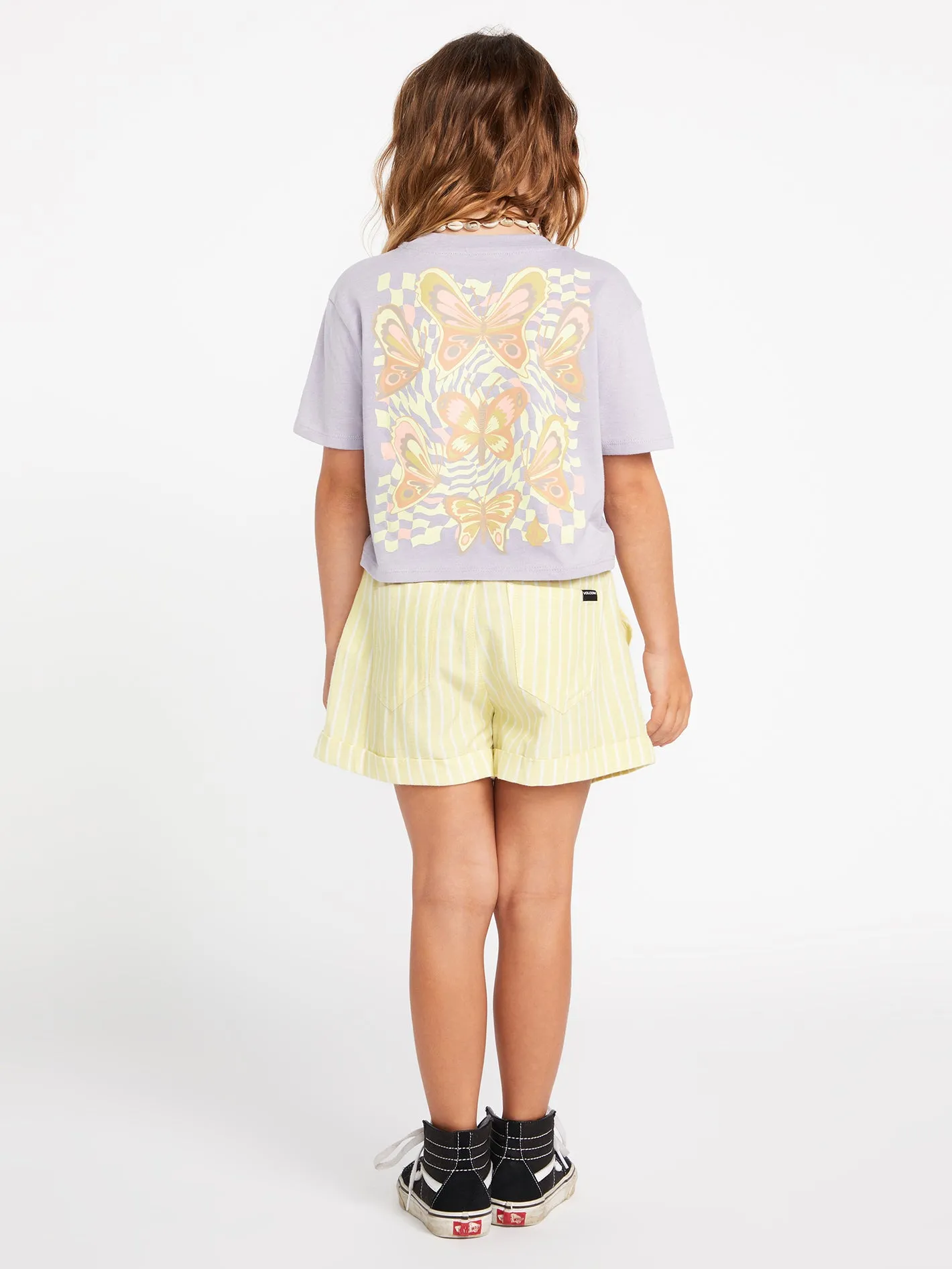 Girls Pocket Dial Short Sleeve Tee - Moonbeam sold by Volcom product image thumbnail 2