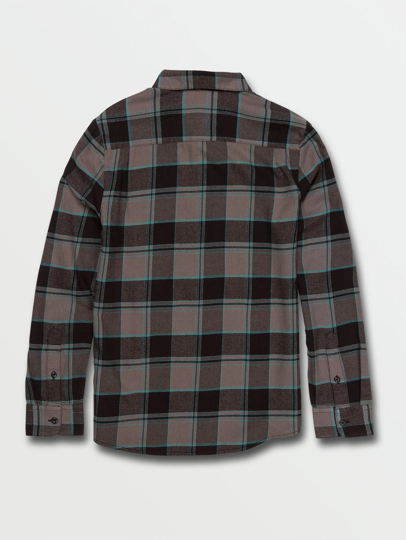 Caden Plaid Long Sleeve Flannel - Black sold by Volcom product image thumbnail 3