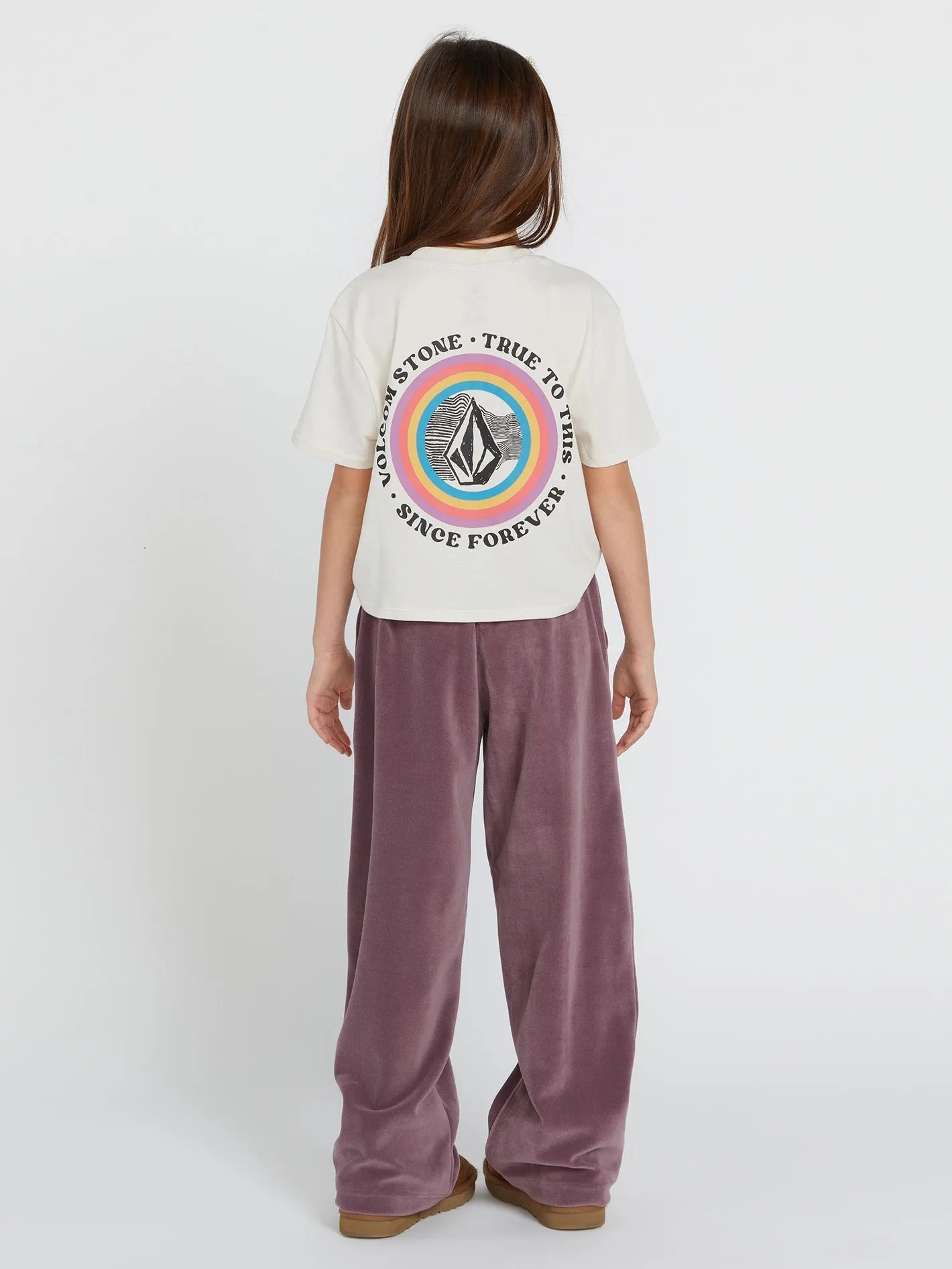Girls Pocket Dial Tee - Cloud sold by Volcom product image thumbnail 3