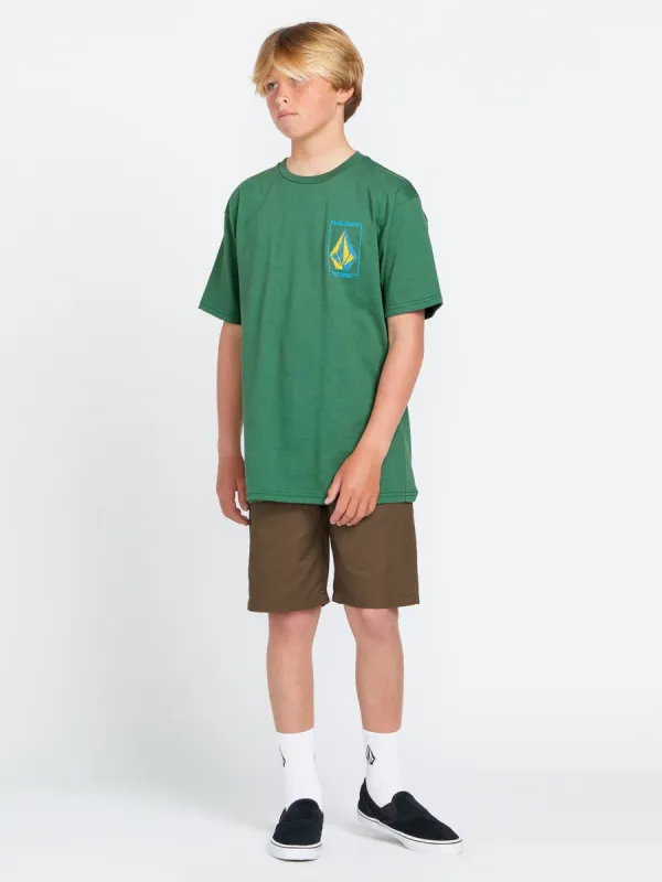 Big Boys Loose Truck Shorts - Dark Earth sold by Volcom