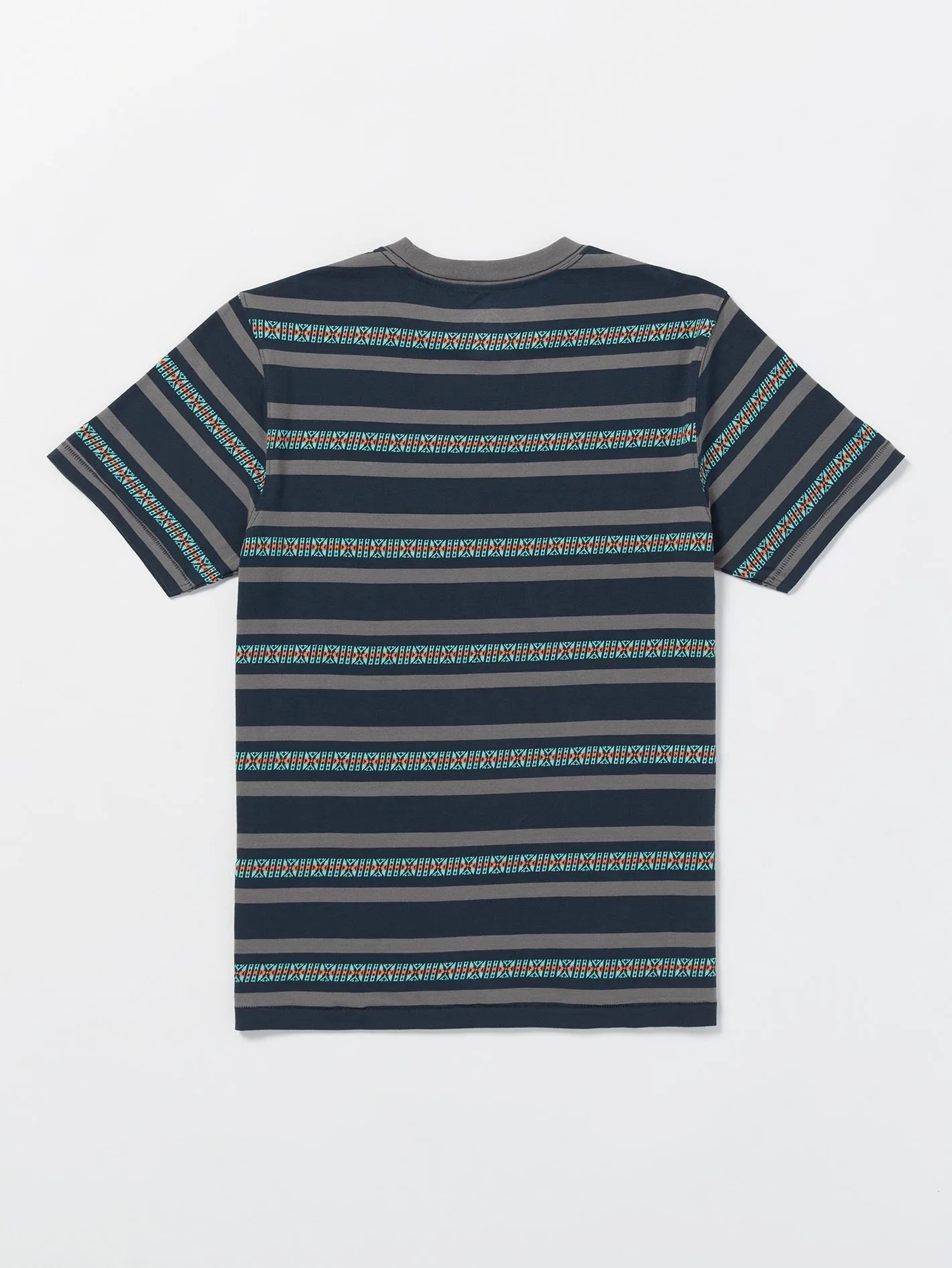 Seed Stone Crew Short Sleeve Shirt - Navy sold by Volcom product image thumbnail 4