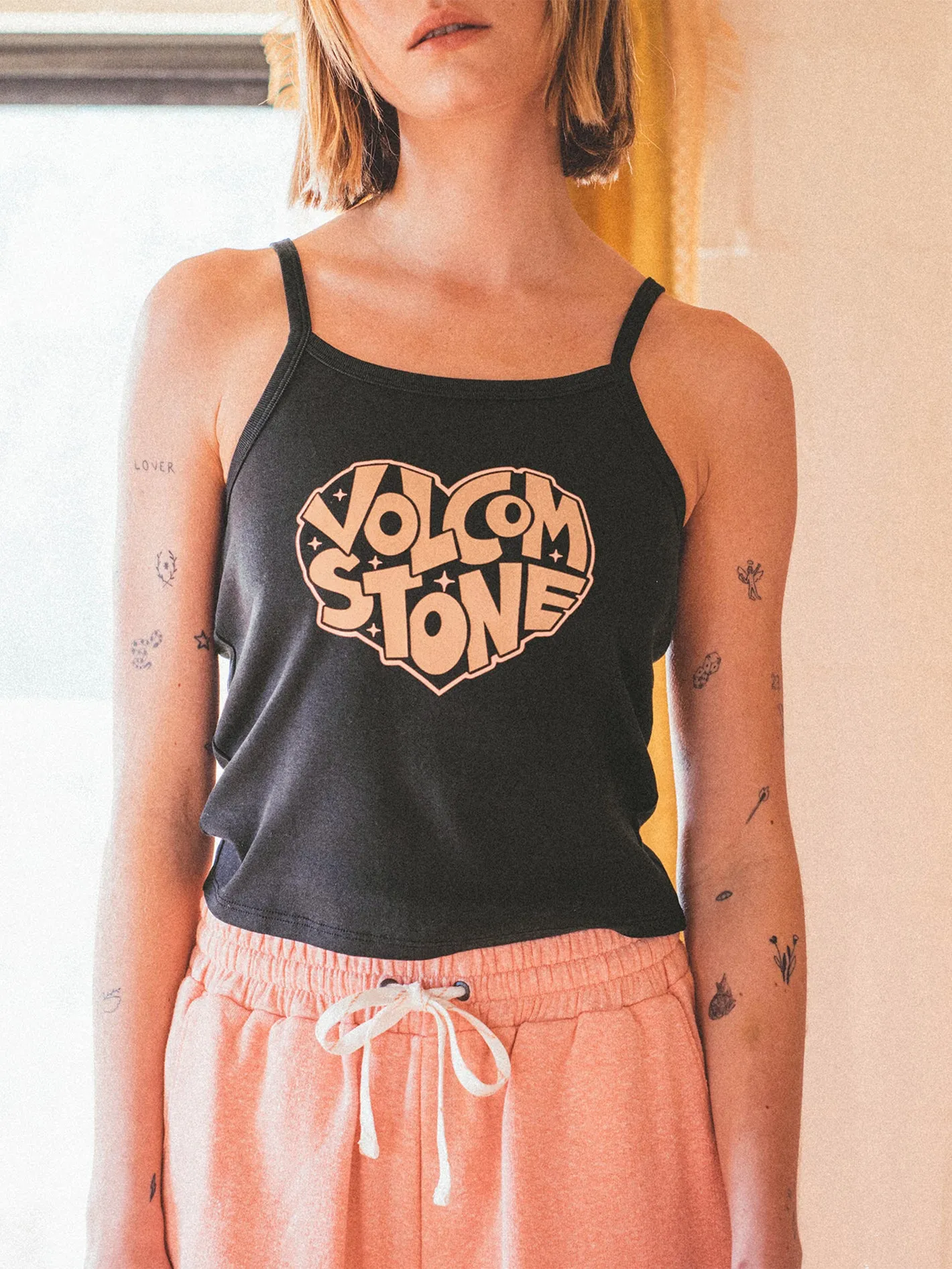 1991 Strappy Tank - Black sold by Volcom