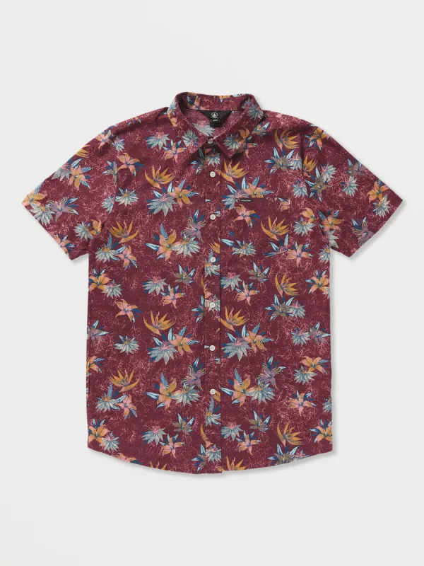 Warbler Short Sleeve Shirt - Port sold by Volcom