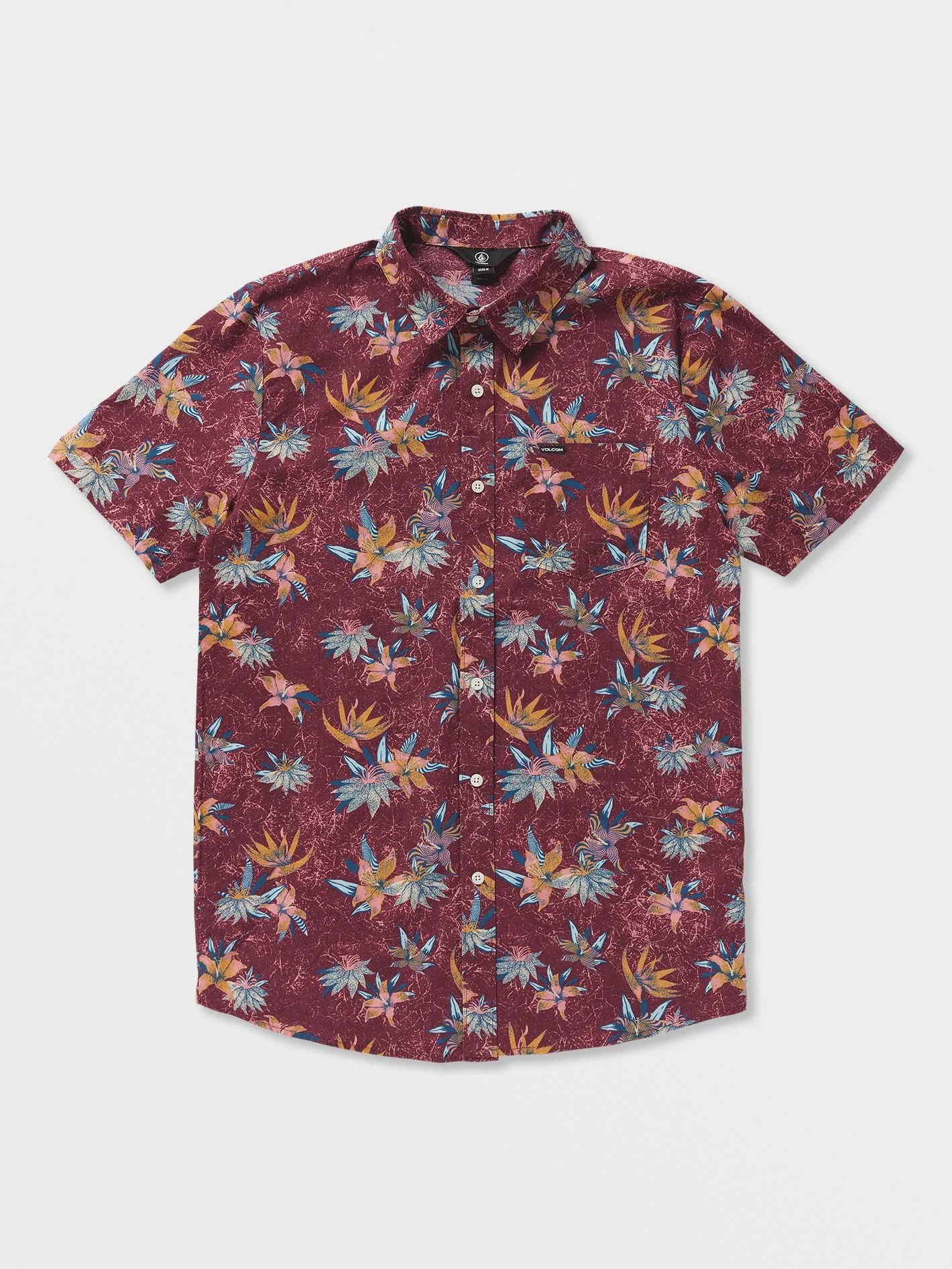 Warbler Short Sleeve Shirt - Port sold by Volcom