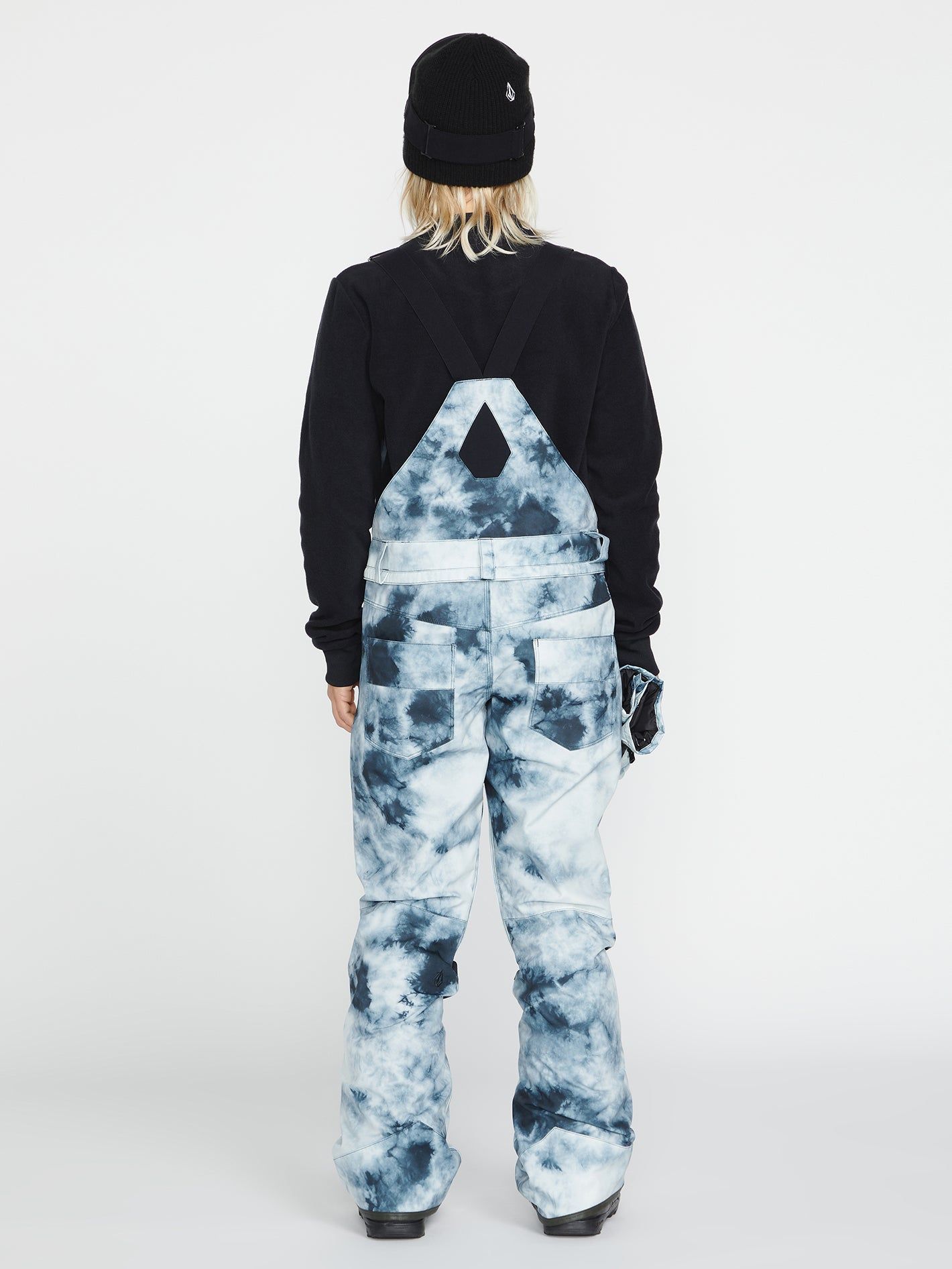 Womens Swift Bib Overall - Storm Tie-Dye (2022) sold by Volcom product image thumbnail 2