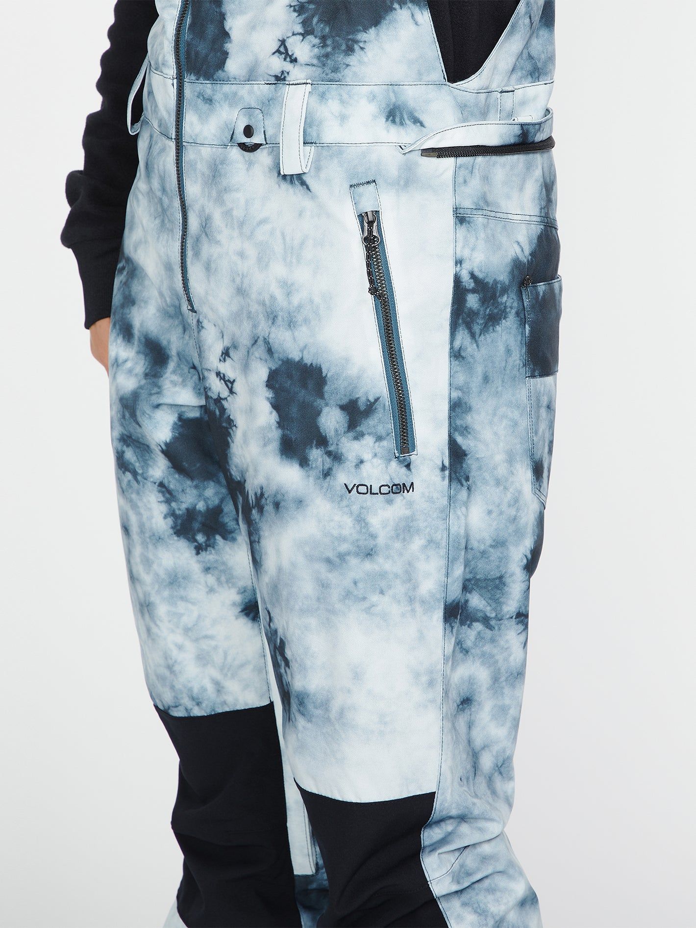 Womens Swift Bib Overall - Storm Tie-Dye (2022) sold by Volcom product image thumbnail 5