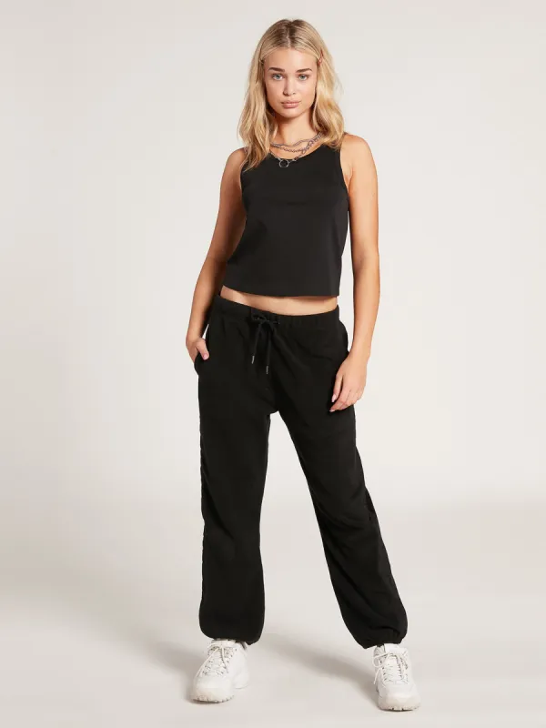 Street Stone Fleece Pant - Black sold by Volcom