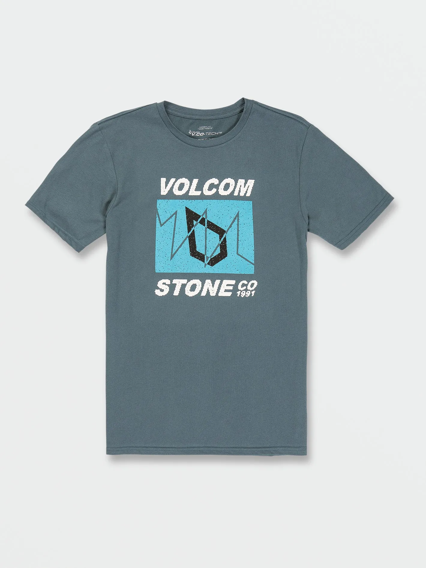 Stone Shocker Tech Short Sleeve Tee - Cruzer Blue sold by Volcom product image thumbnail 2
