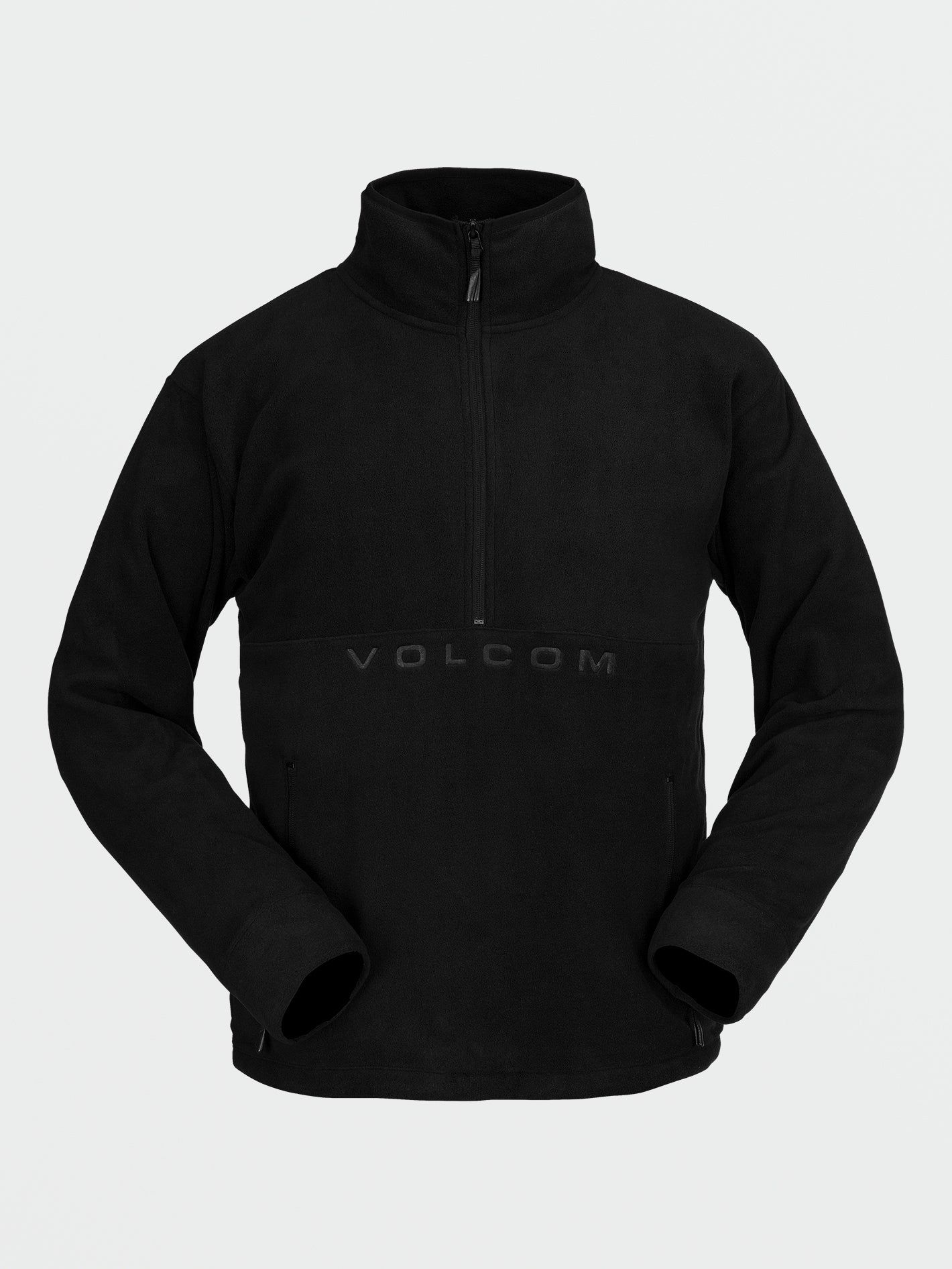 Mens V-Science Fleece Pullover 1/2 Zip - Black (2022) sold by Volcom product image thumbnail 3