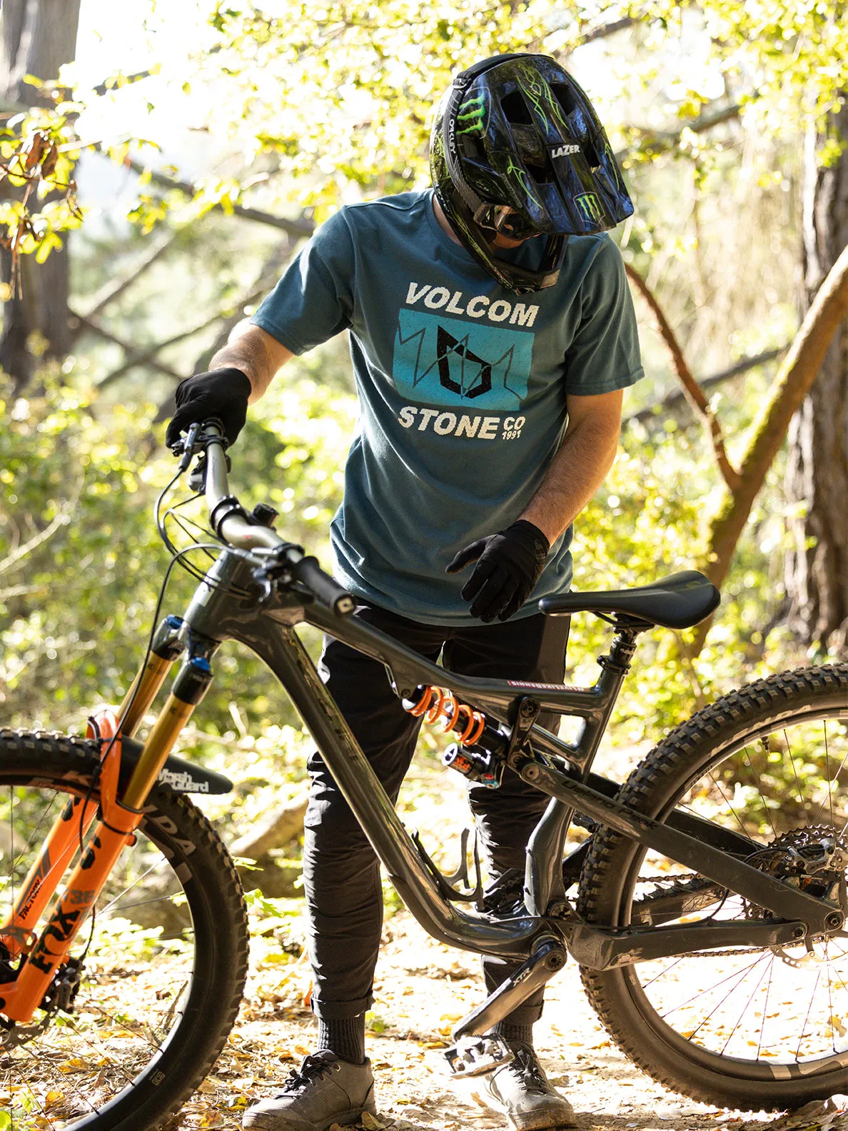 Stone Shocker Tech Short Sleeve Tee - Cruzer Blue sold by Volcom