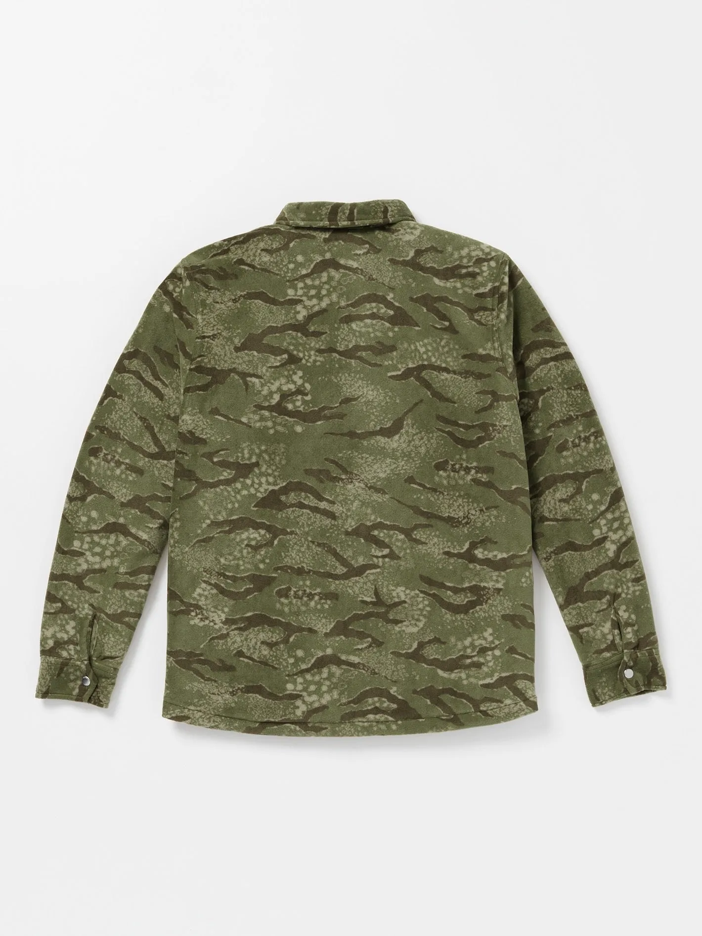 Bowered Fleece Long Sleeve Shirt - Squadron Green sold by Volcom product image thumbnail 2