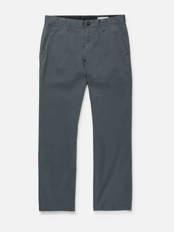 Frickin Modern Stretch Chino Pants - Dark Slate sold by Volcom