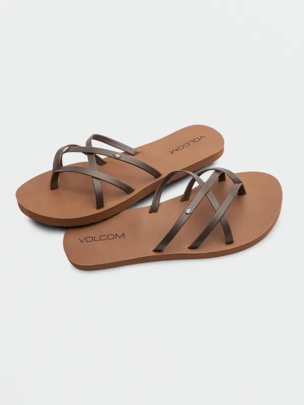 New School Ii Sandals - Brown sold by Volcom