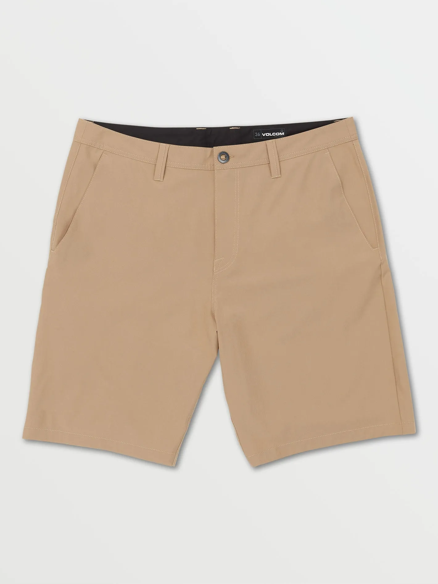 Static Surf N' Turf Hybrid Shorts - Khaki sold by Volcom