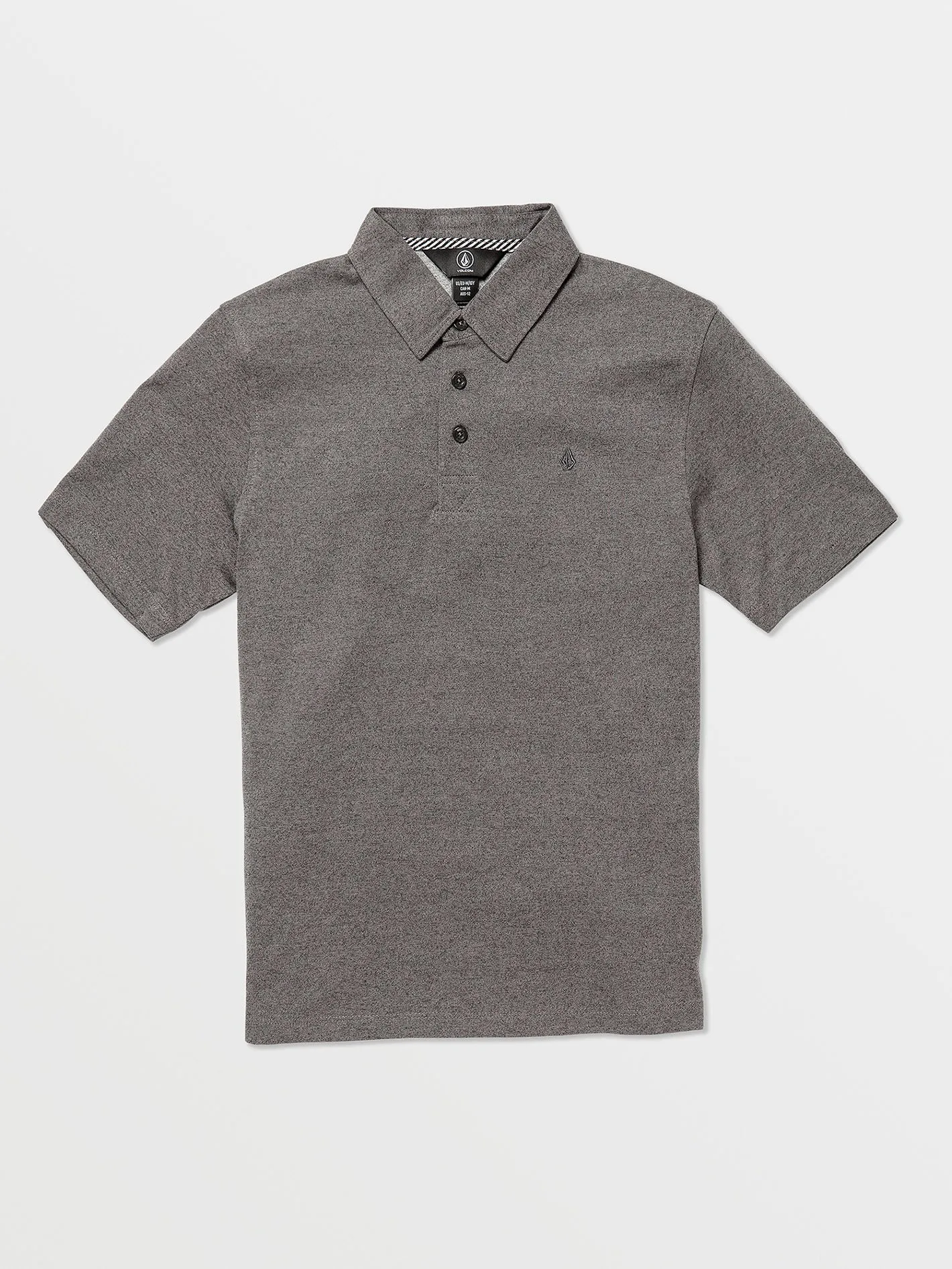 Big Boys Wowzer Polo Short Sleeve Shirt - Stealth sold by Volcom