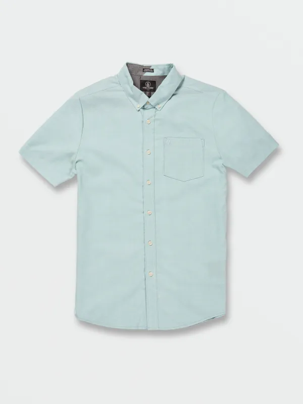 Everett Oxford Short Sleeve Shirt - Cali Blue Heather sold by Volcom