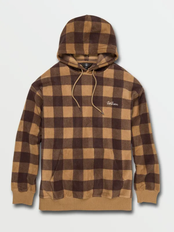 Throw Exceptions Pullover Hoodie - Dark Khaki sold by Volcom