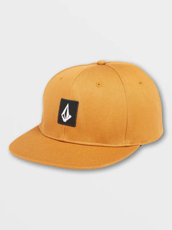 V-Square Snapback 2 Hat - Golden Brown sold by Volcom