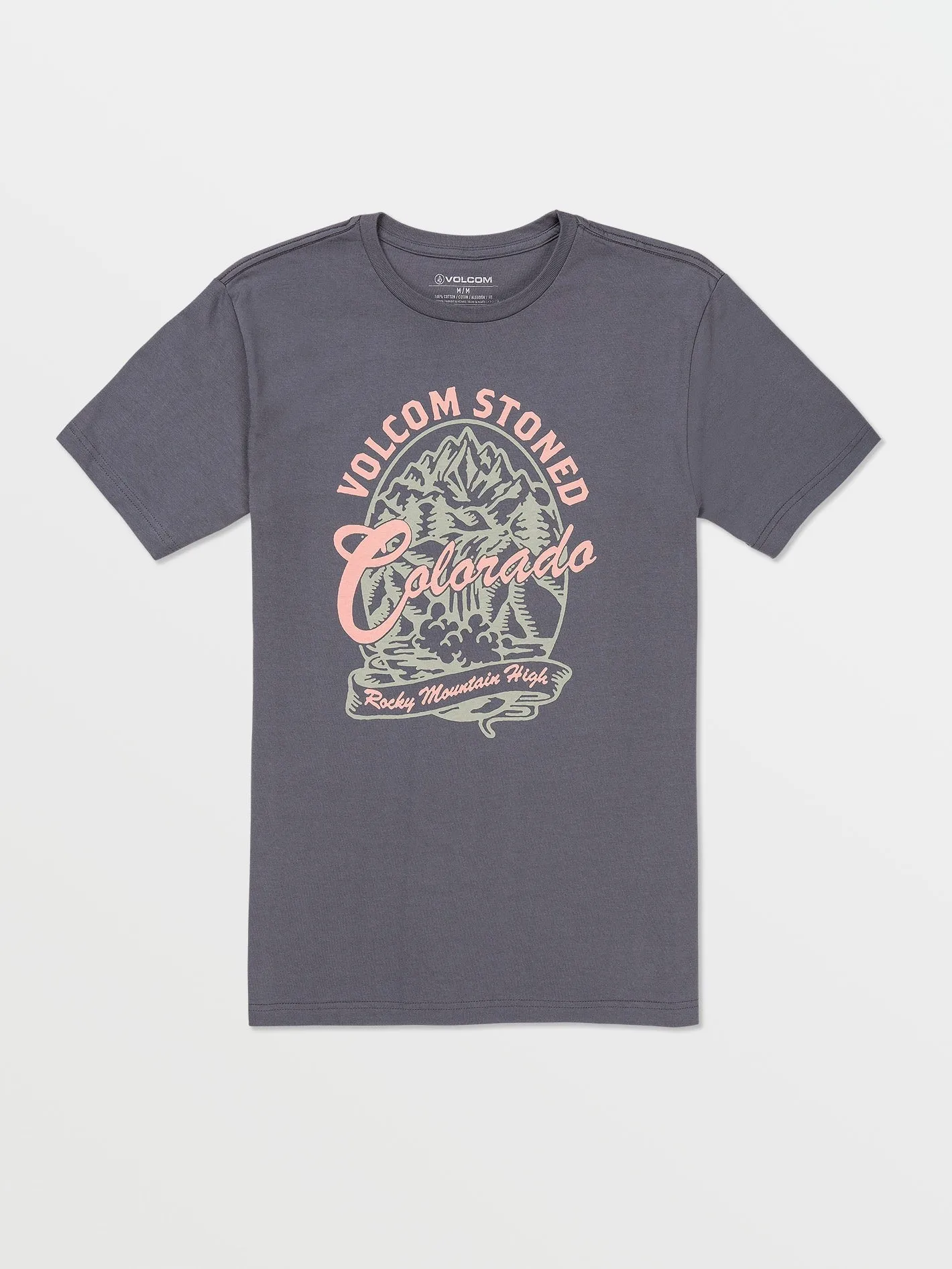 Colorado Short Sleeve Tee - Dark Slate sold by Volcom