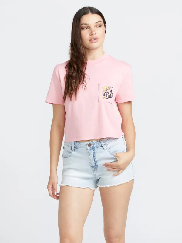 Pocket Dial Tee - Guava sold by Volcom