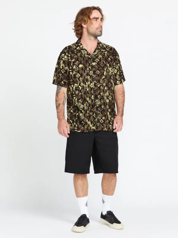 Bold Moves Short Sleeve Shirt - Ginger Brown sold by Volcom