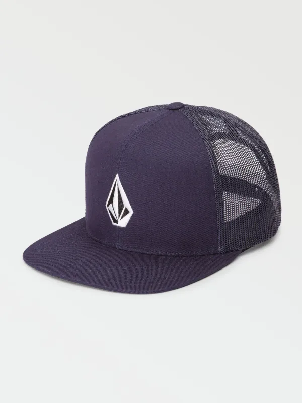 V-Full Stone Trucker Hat - Navy sold by Volcom