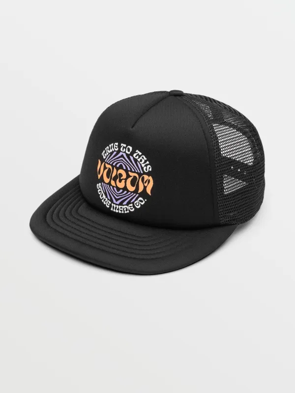 Big Boys Hot Cheese Trucker - Black sold by Volcom