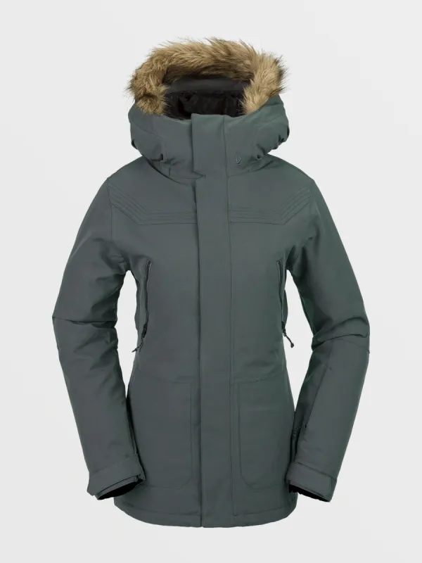 Womens Shadow Insulated Jacket - Eucalyptus sold by Volcom