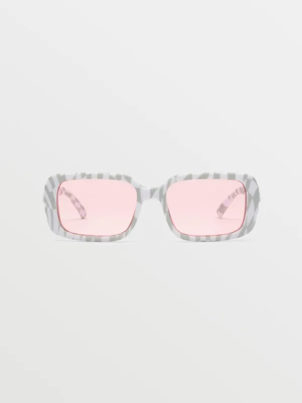 True Sunglasses - Check Her/Rose sold by Volcom